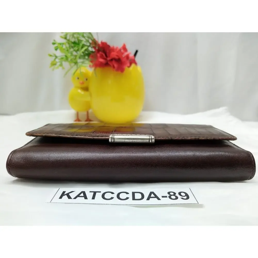 Fossil brown leather